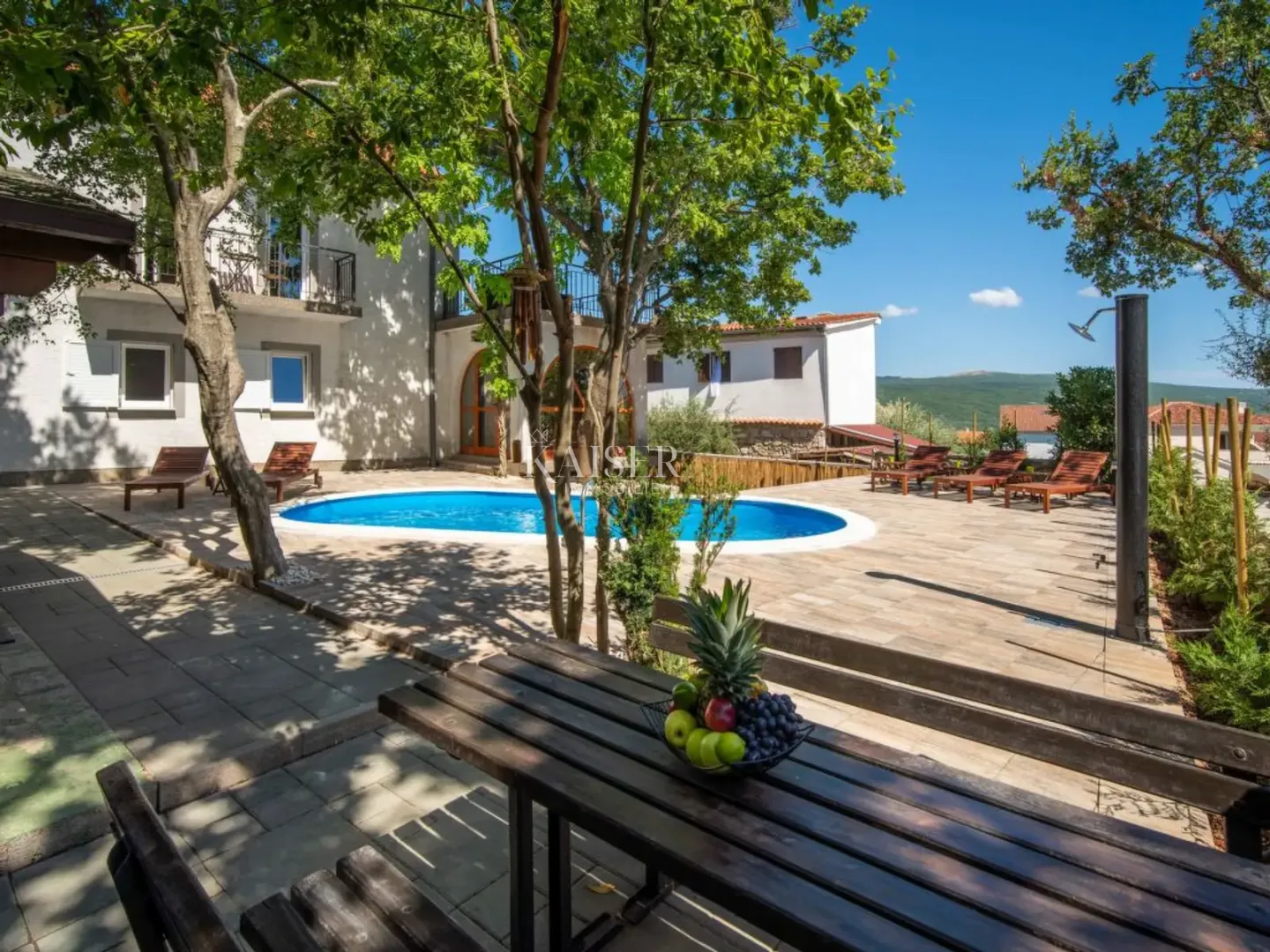 otok krk, kornić - kuća za odmor sa bazenom - slika 27