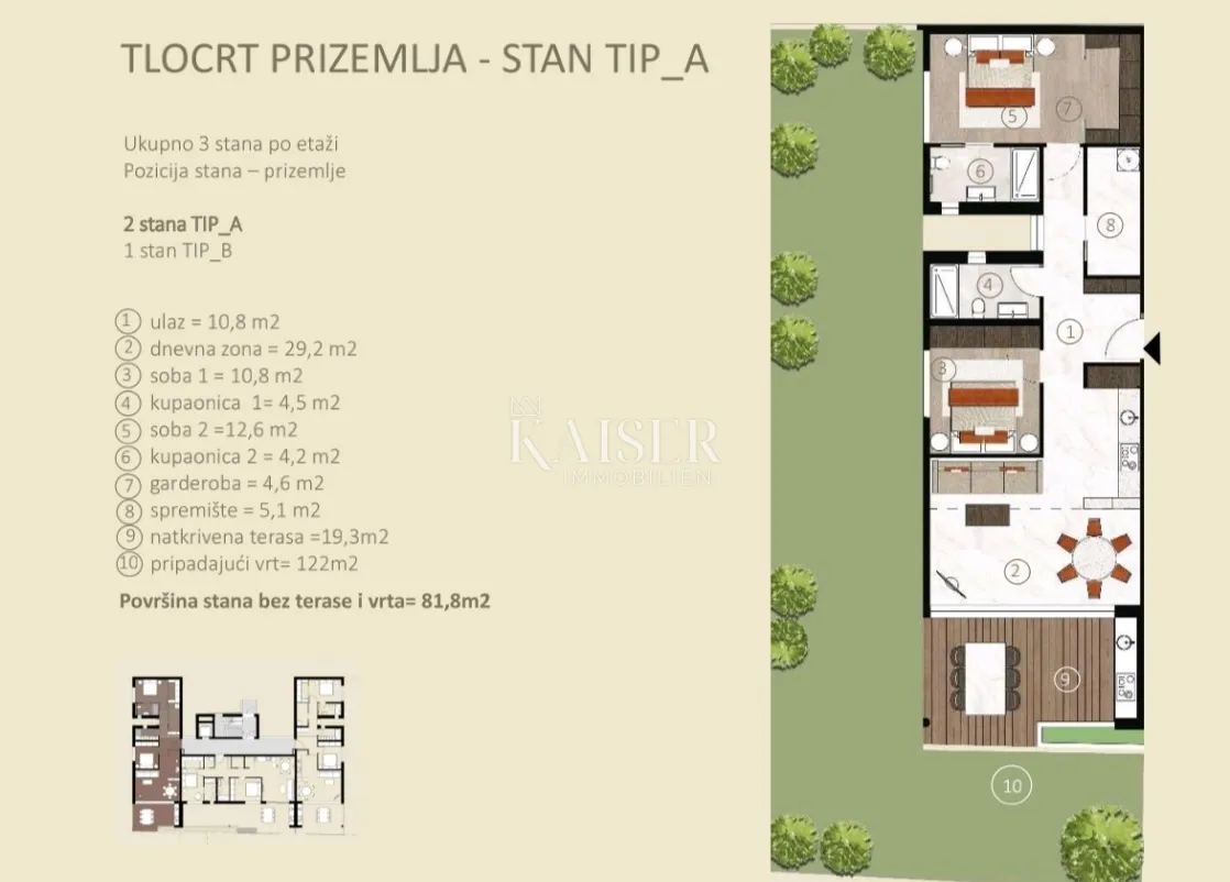 istra, novigrad - namješteni stan u prizemlju (z1-p-s1) - slika 31
