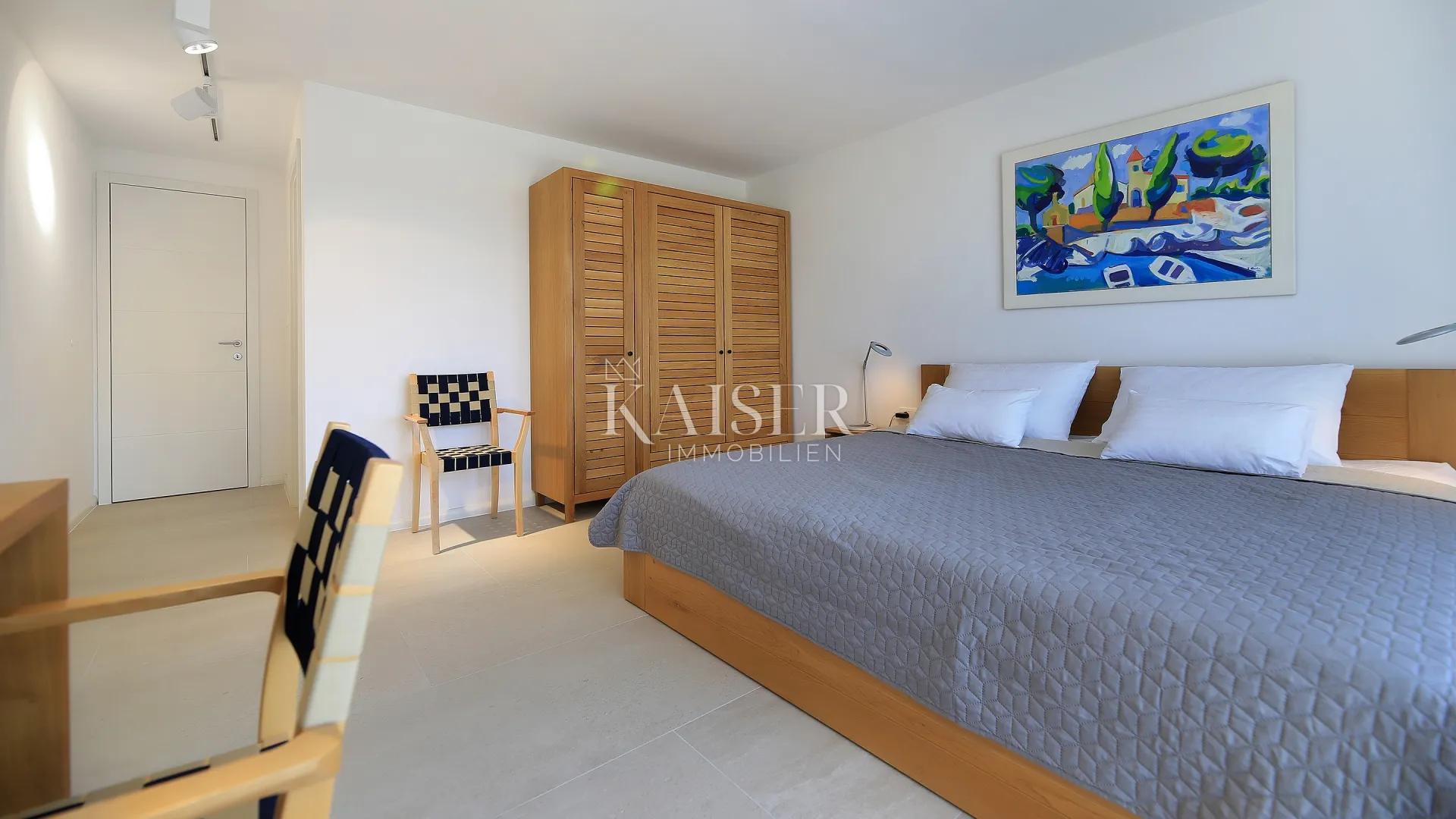 otok krk, malinska- moderna vila 200m2 s bazenom i pogledom na more - slika 14