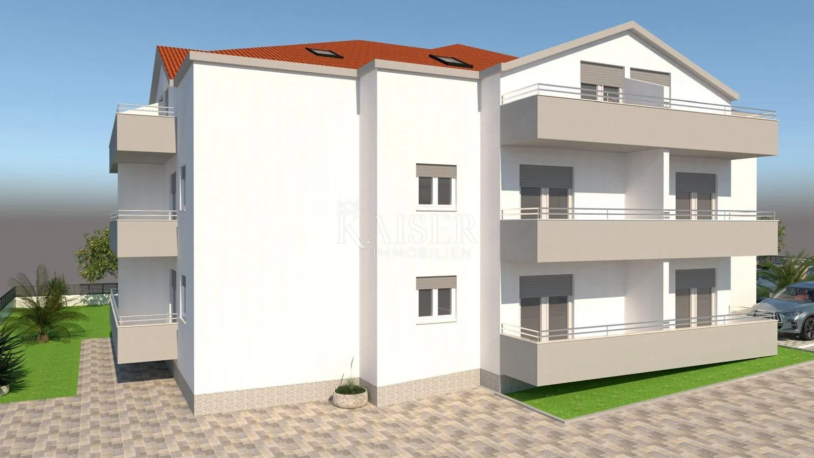 trogir, marina- stan 2sb+db u novogradnji nadomak mora - slika 3