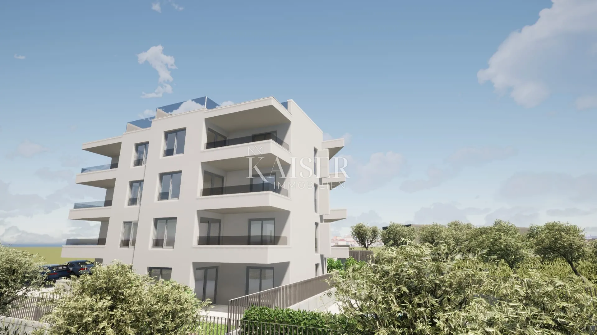 okrug gornji, čiovo - moderan dvosobni stan 300m od mora sa pogledom - slika 4