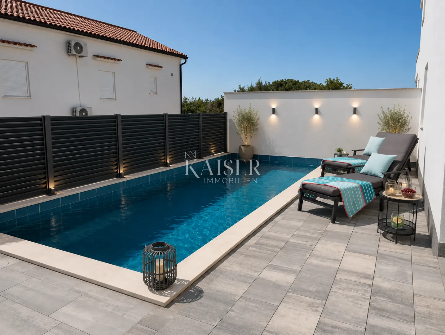 crikvenica- dvosoban stan 61,51m² s pogledom i bazenom - slika 7