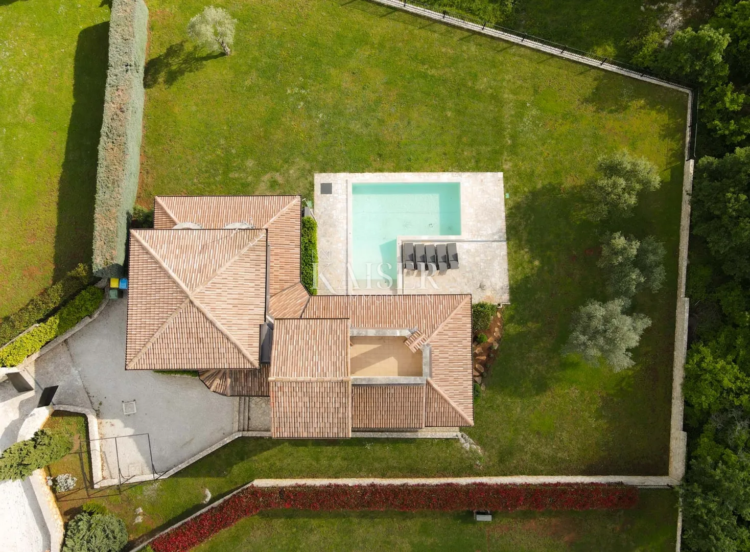 poreč, istra, okolica, rustikalna kamena vila sa bazenom - slika 2