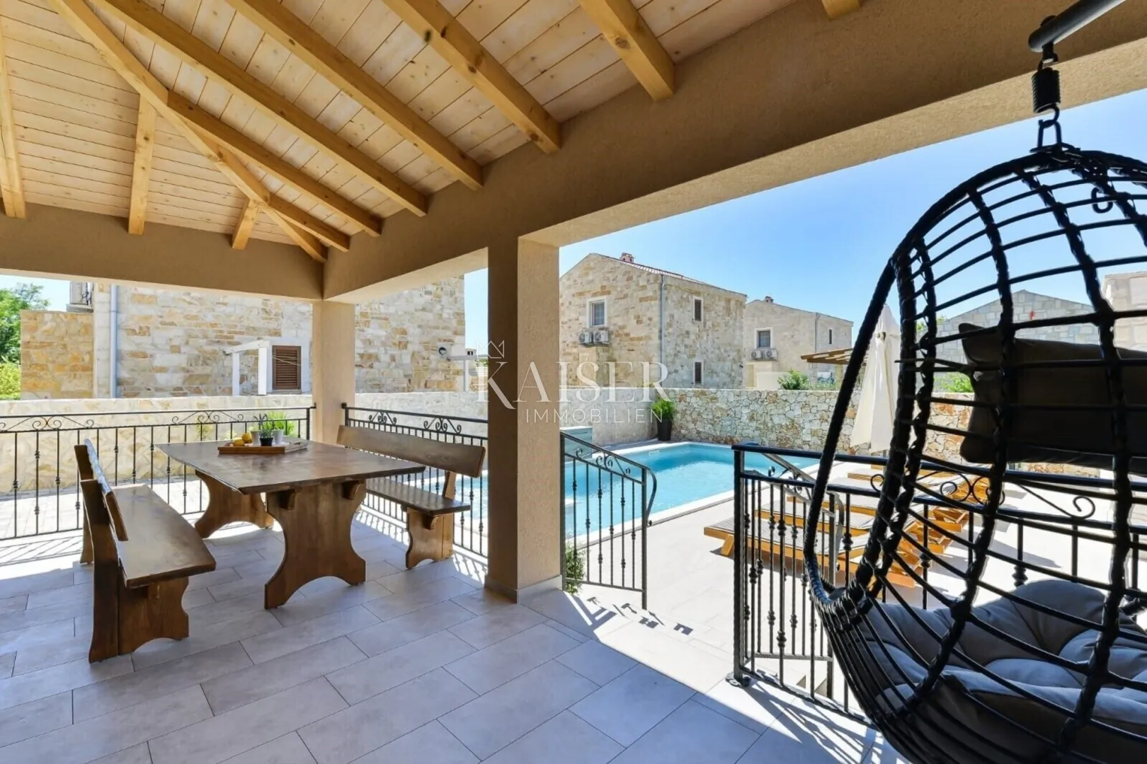 zadar – privlaka, luksuzna kamena vila s bazenom, jacuzzijem i wellness kutkom - slika 36
