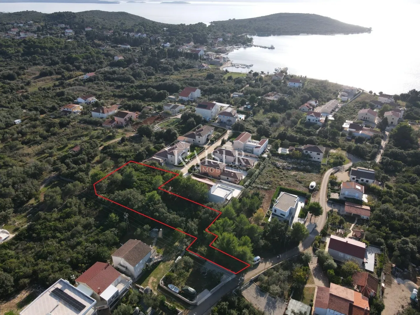 zadar, otok ugljan: građevinsko zemljište 290m od mora - slika 7
