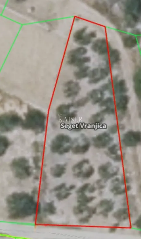 seget donji - građevinsko zemljište s panoramskim pogledom na more - slika 4