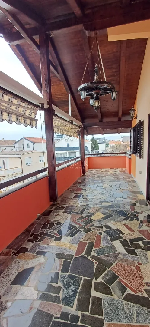 vir – stan s terasom i pogledom na more, 120 m od plaže - slika 11