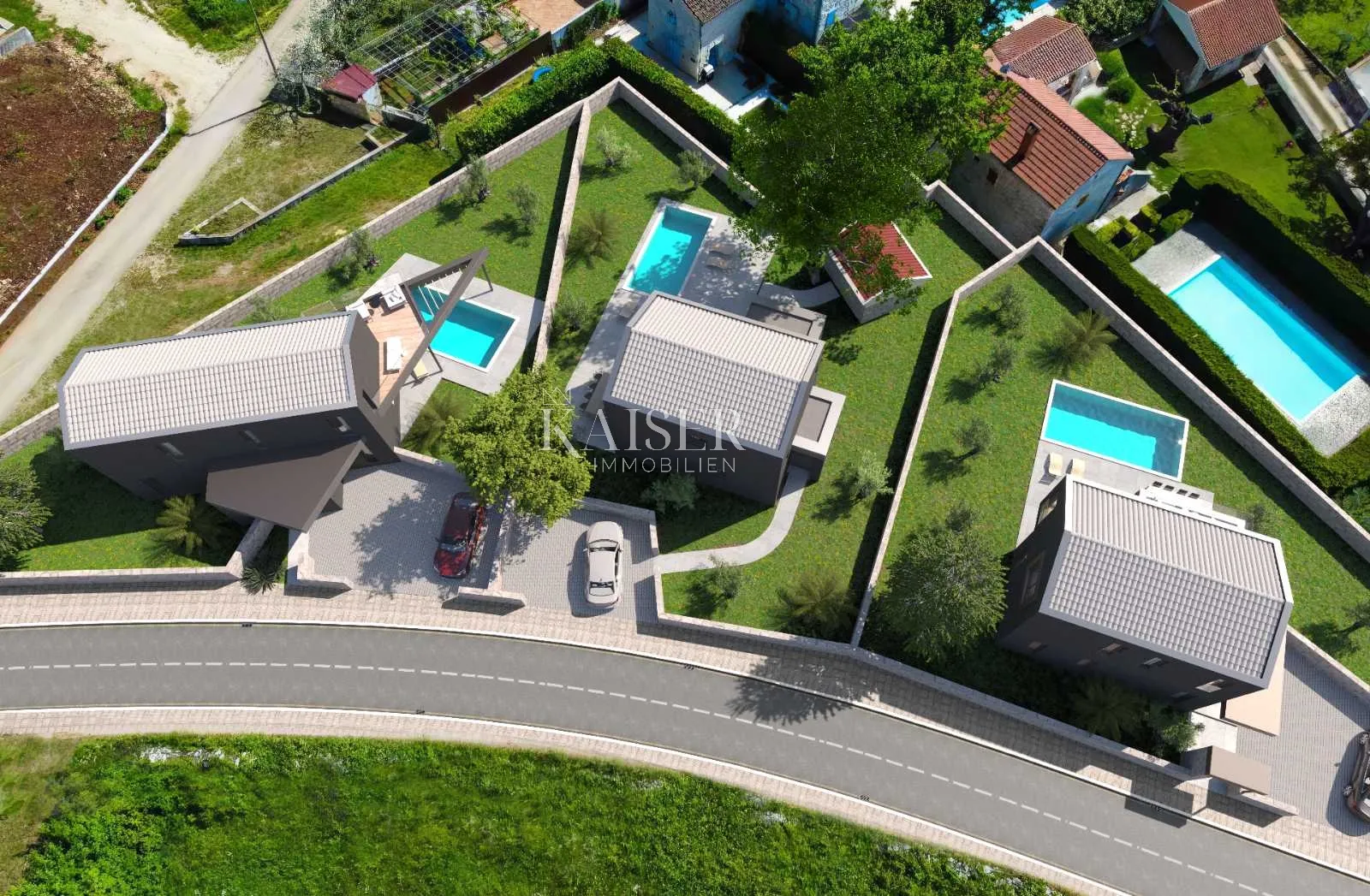 Istra - Lovreč, nova kuća sa bazenom 02 - Sveti Lovreč Pazenatički