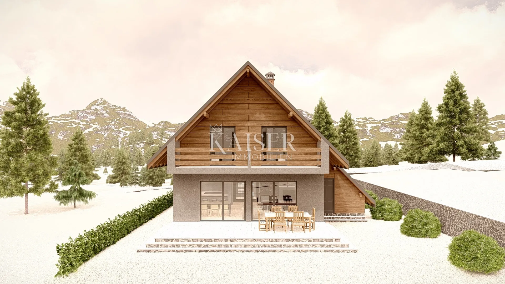 ravna gora, stari laz- građevinski teren 1500 m2 s građevinskom dozvolom - slika 5