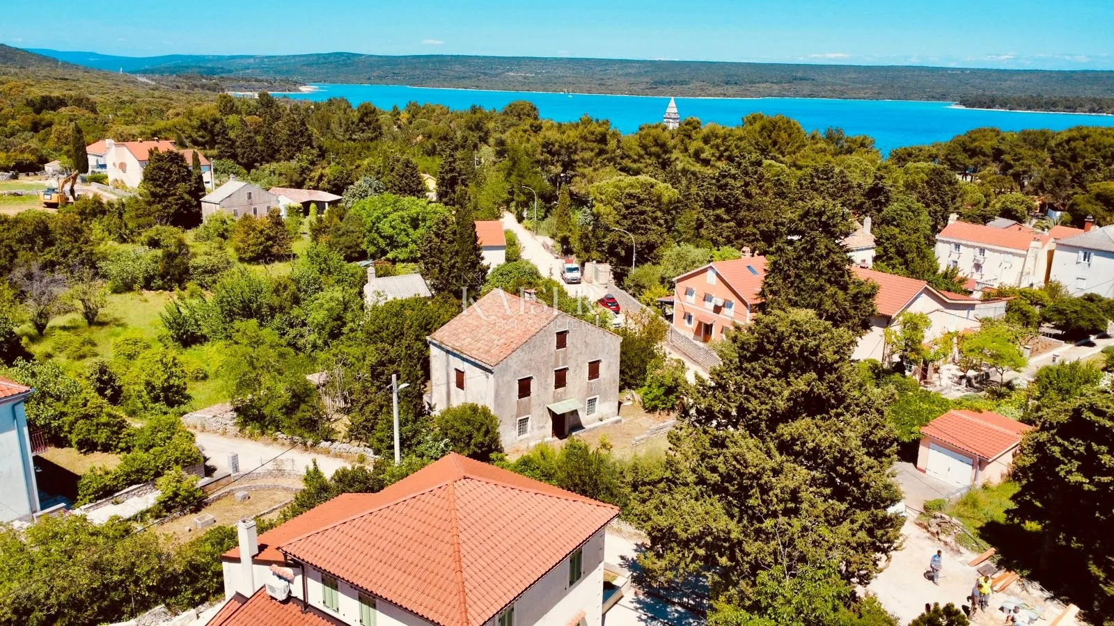 nerezine, otok lošinj - kamena kuća s pogledom na more - slika 4