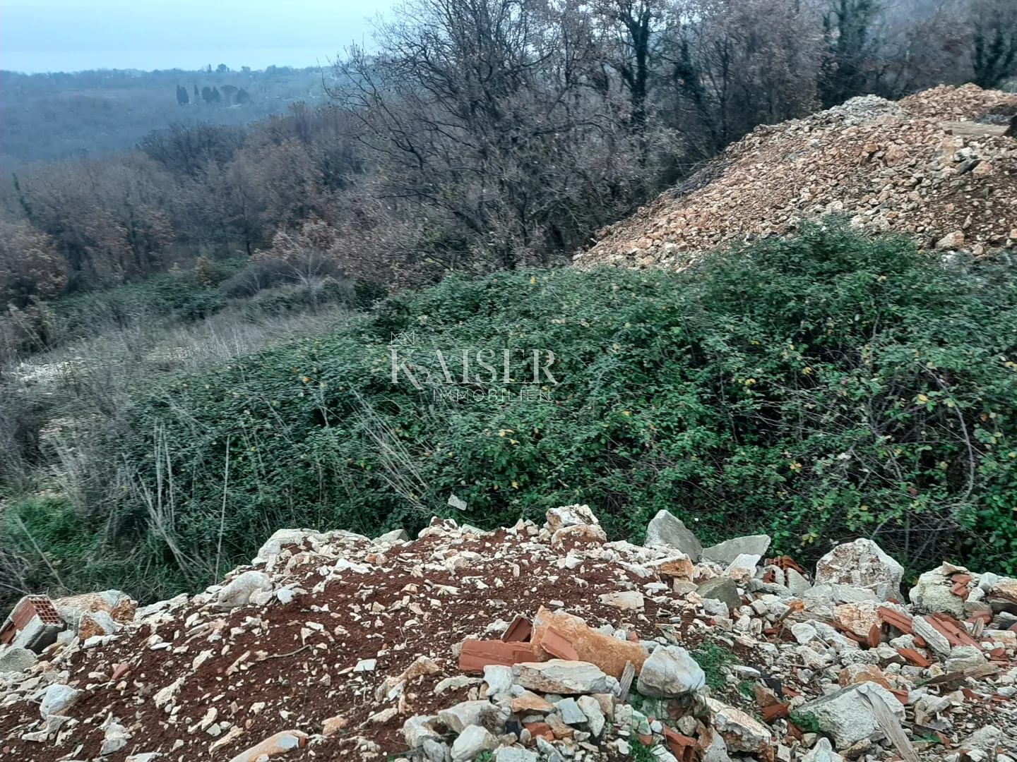 brseč, građevinsko zemljište s pogledom na more - slika 11