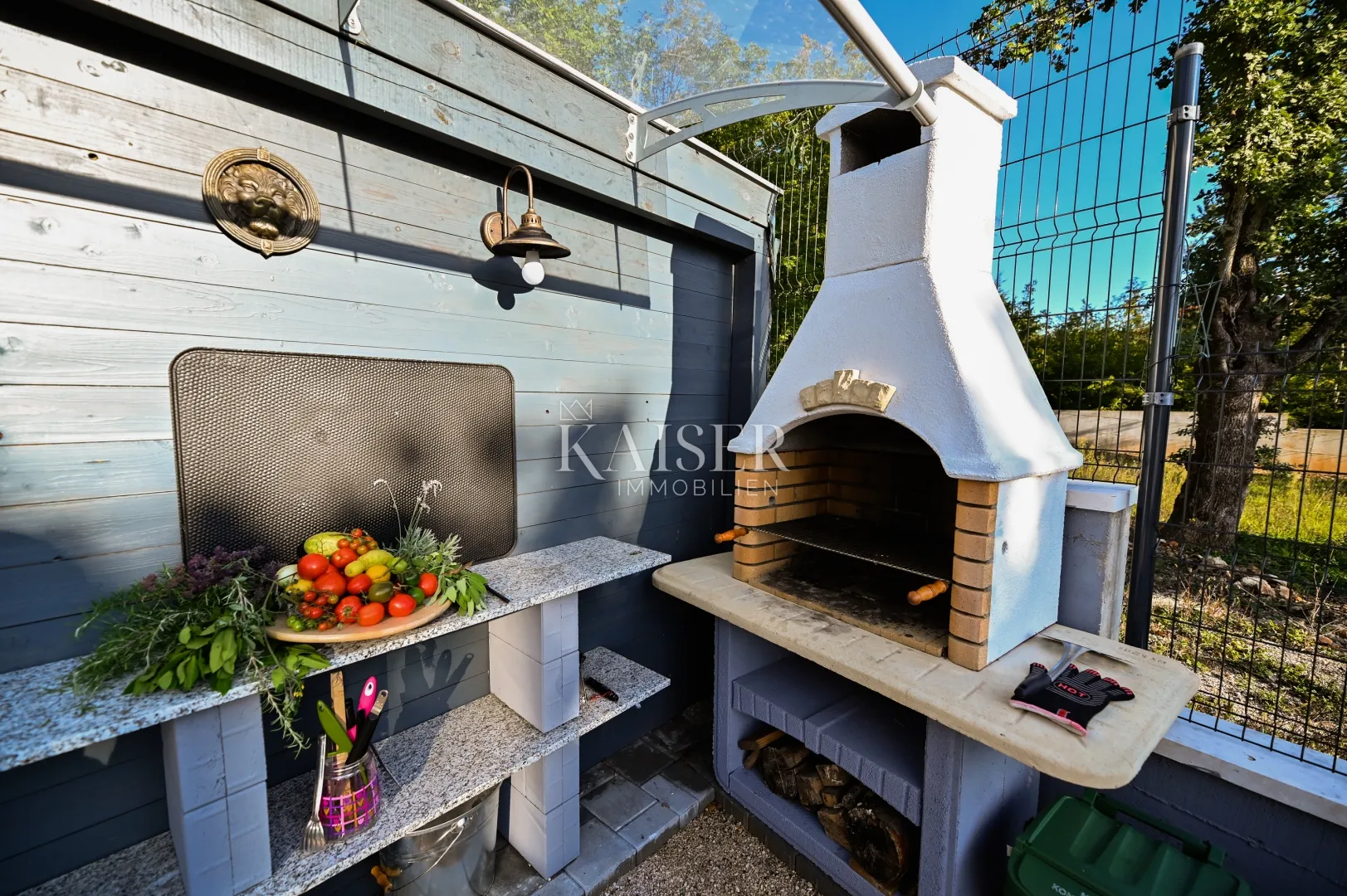 otok krk, malinska-moderna vila 190m2 s pogledom na more - slika 34