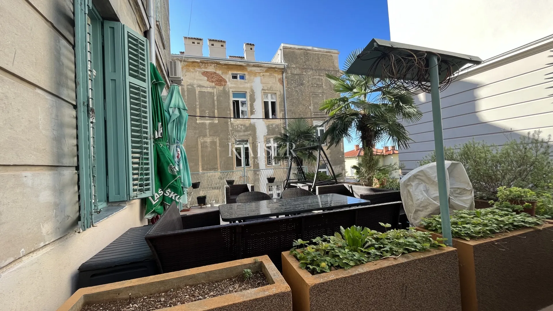 opatija, centar - sunčani stan u opatijskoj vili 100 m2 + garaža 29m2 - slika 12