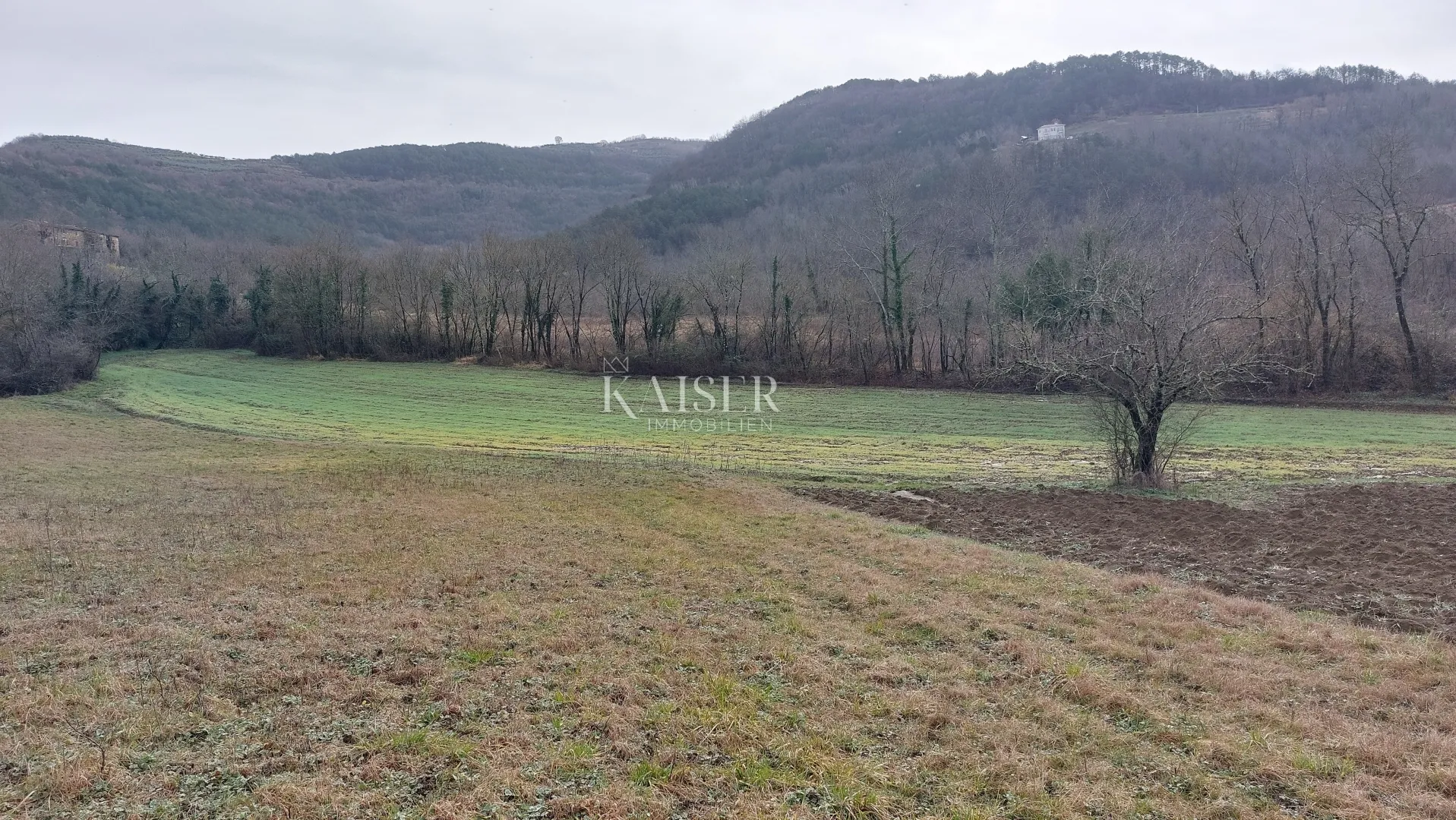 istra, motovun - građevinsko zemljište t2, pogled motovun - slika 2