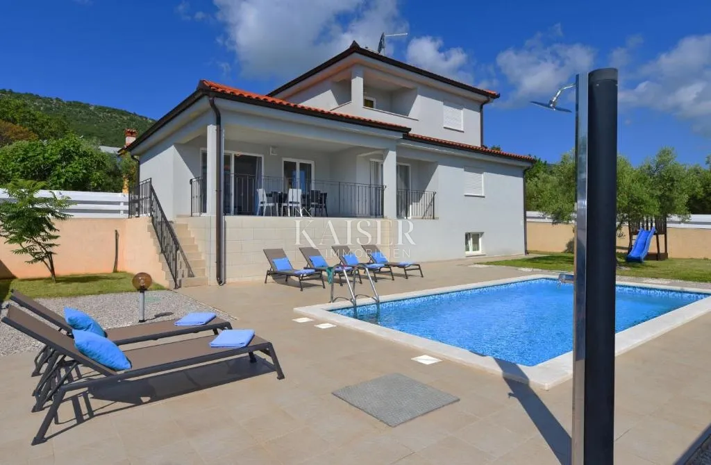 istra, rabac - prilika, kuća s pogledom na more, 400 m od mora, 182 m2 - slika 15