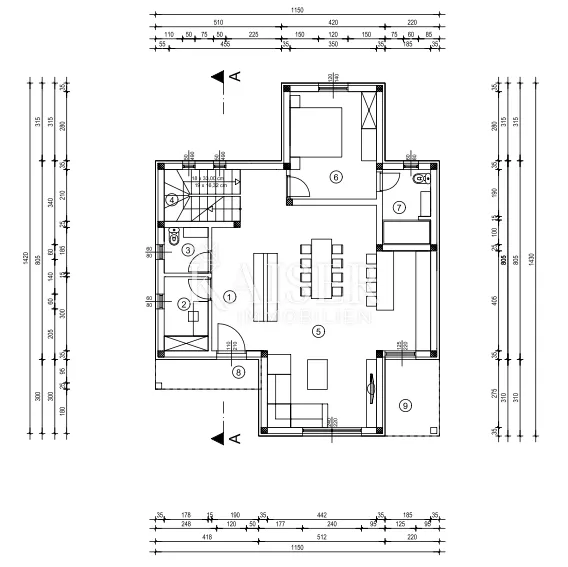 otok krk, dobrinj - luksuzna villa 185m2 - slika 42