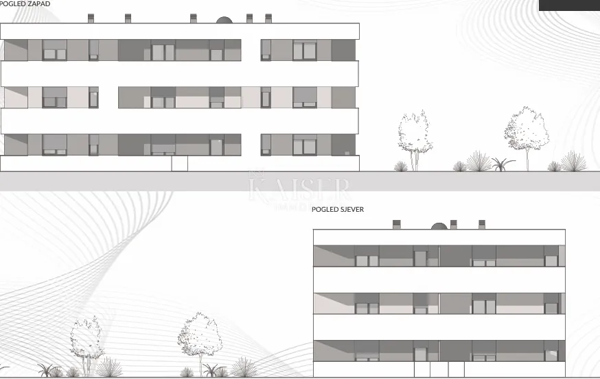 istra, pula- moderan dvosoban stan 58m2 s parkingom - slika 7