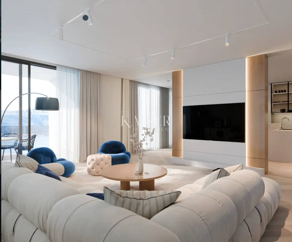 trogir, čiovo - luksuzni apartman s vrtom pored mora, 61,30m2 - slika 8