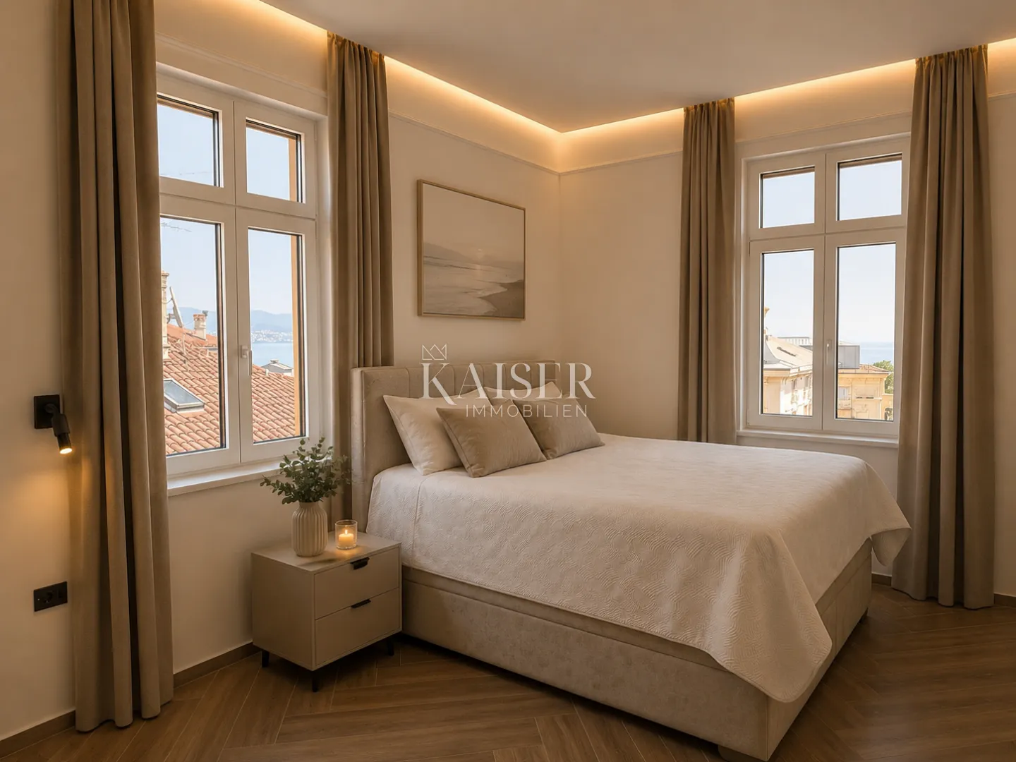 opatija, centar – ekskluzivan stan na posljednjem katu s panoramskim pogledom na more - slika 10
