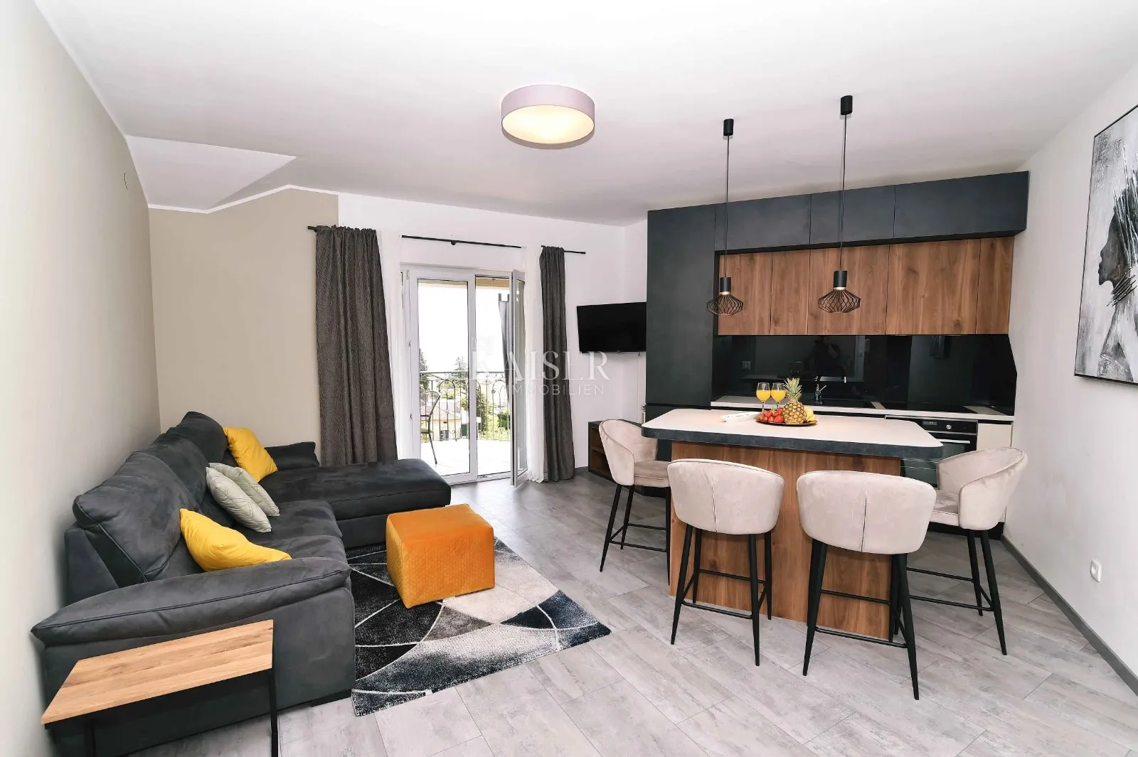 Opatija - luksuzan stan 55m2, 1S+DB sa parkingom