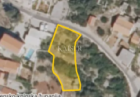 rogoznica, sevid - građevinsko zemljište s projektom za luksuznu vilu - slika 3