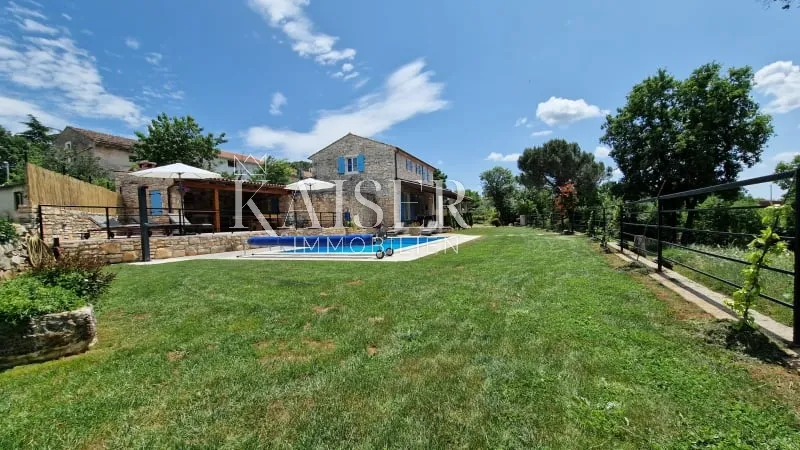 istra - lovreč, prilika kamena istarska kuća sa imanjem 9000m2 - slika 6