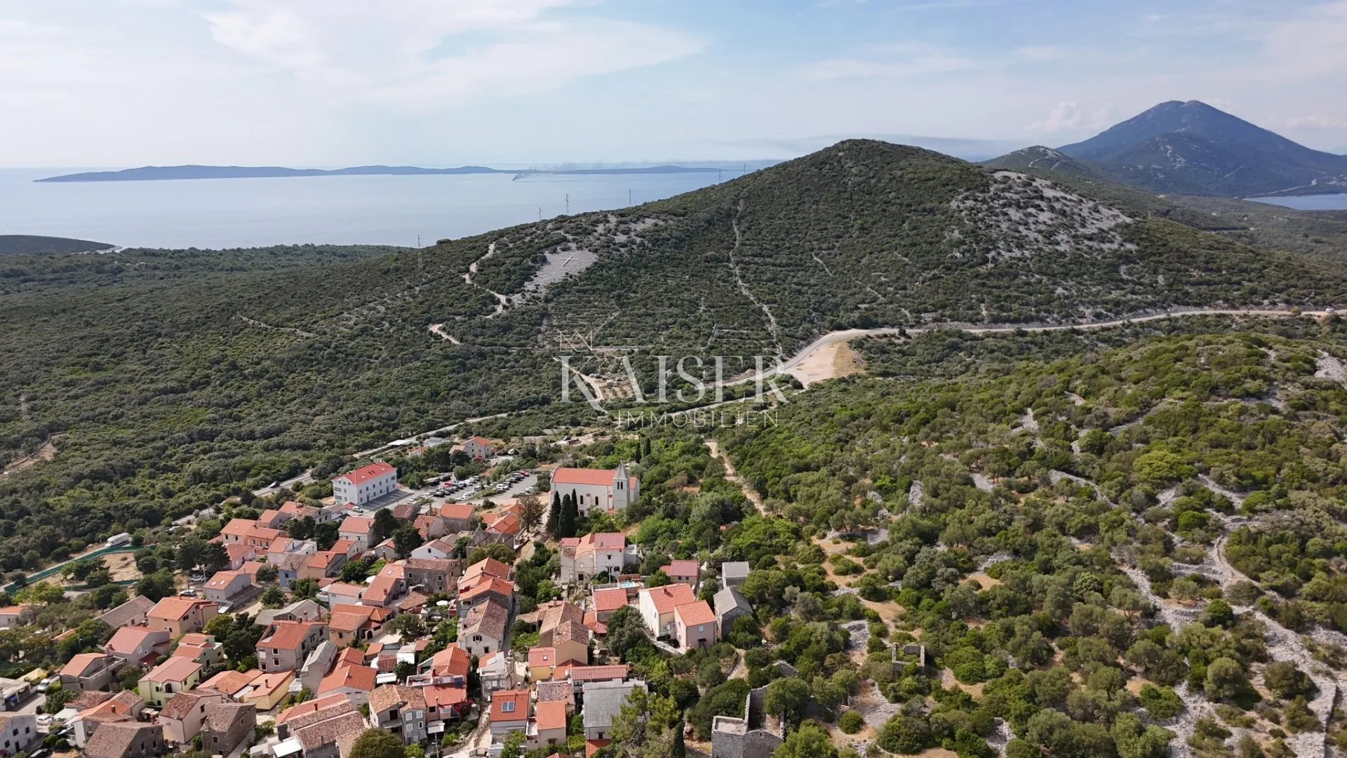 mali lošinj, ćunski - građevinsko zemljište 503 m2 s pogledom na more - slika 8