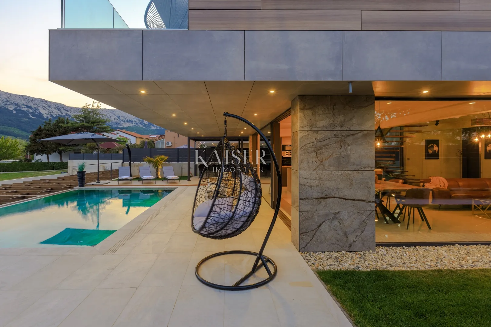 otok krk, baška - luksuzna villa sa bazenom - slika 14