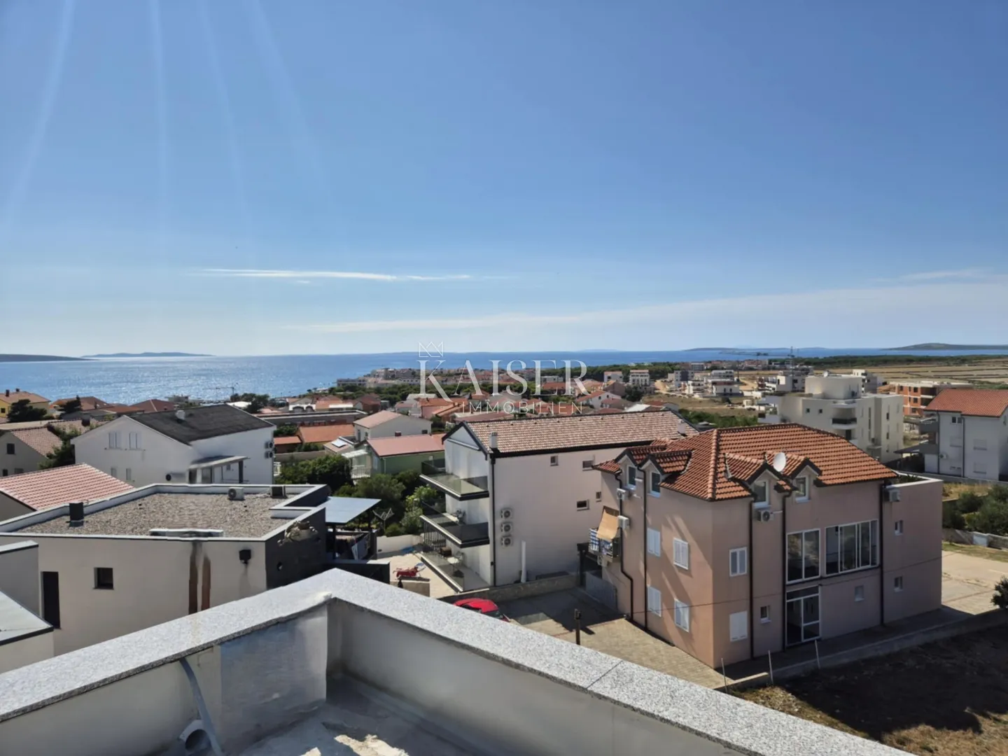 povljana, pag - apartman s krovnom terasom i pogledom na more - slika 2