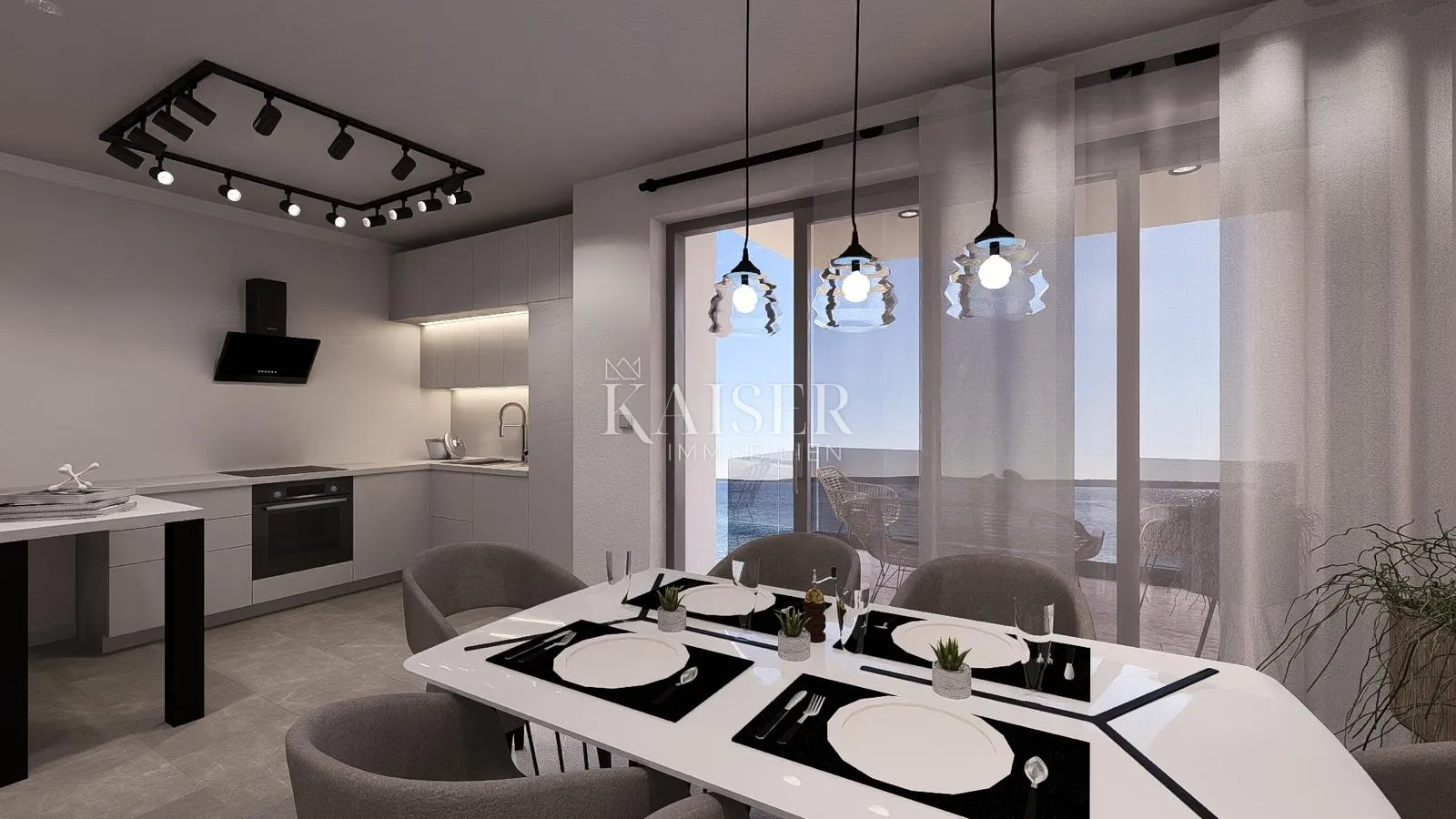 mandre, otok pag – prostrani 3s+db stan (s1) u prizemlju s privatnim vrtom, terasom i parkingom, 85,39 m² nkp - slika 6