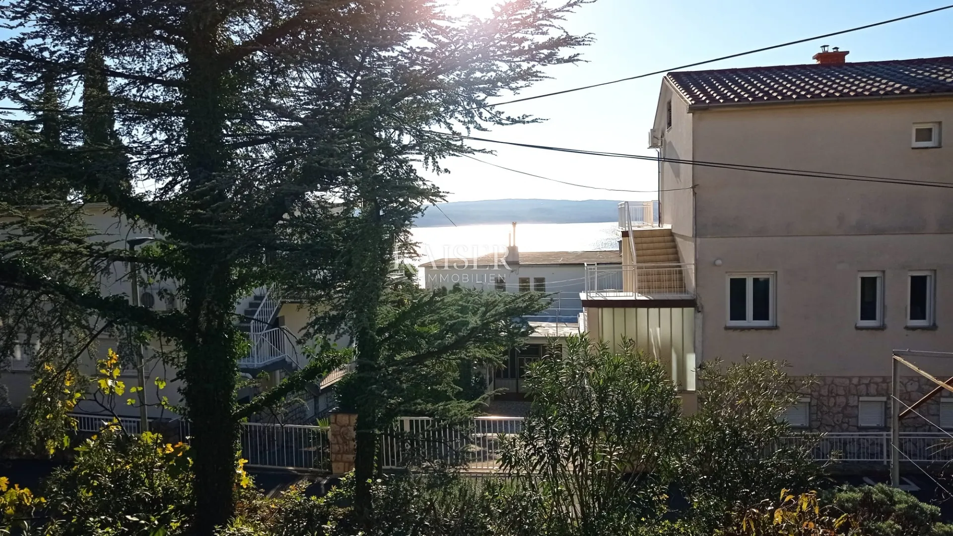 dramalj, etaža kuće s pogledom na more - slika 3