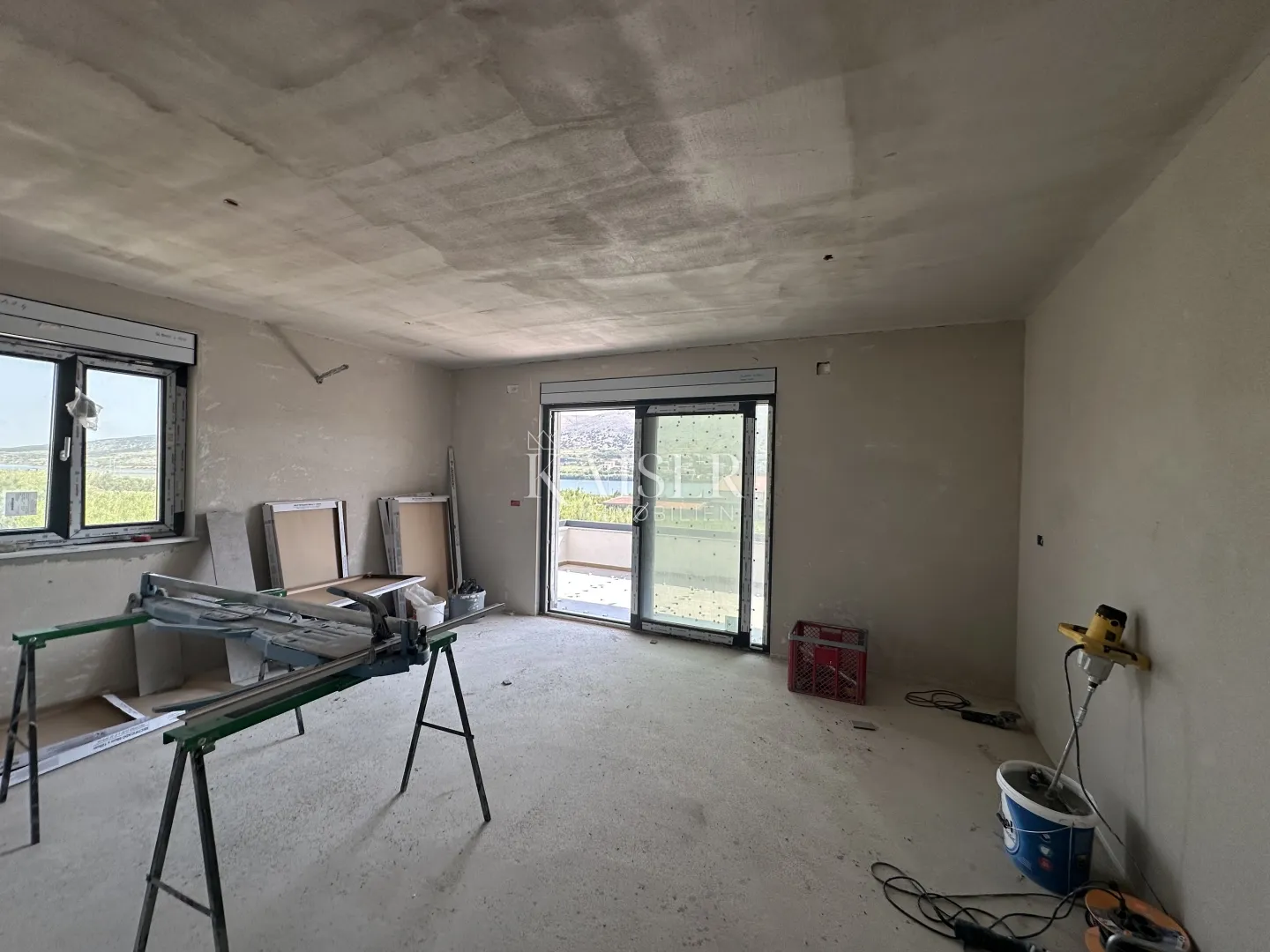 pag, stan - 57,63 m2 s pogledom na more, 70 m od mora - slika 7