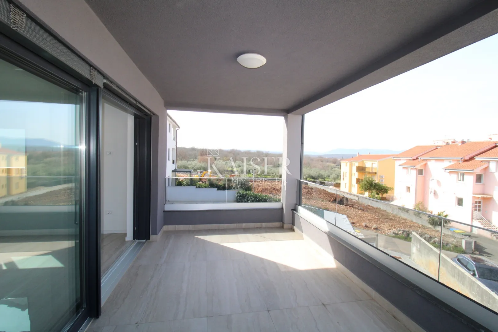 otok krk, malinska- moderan stan s pogledom na more i prirodu - slika 1