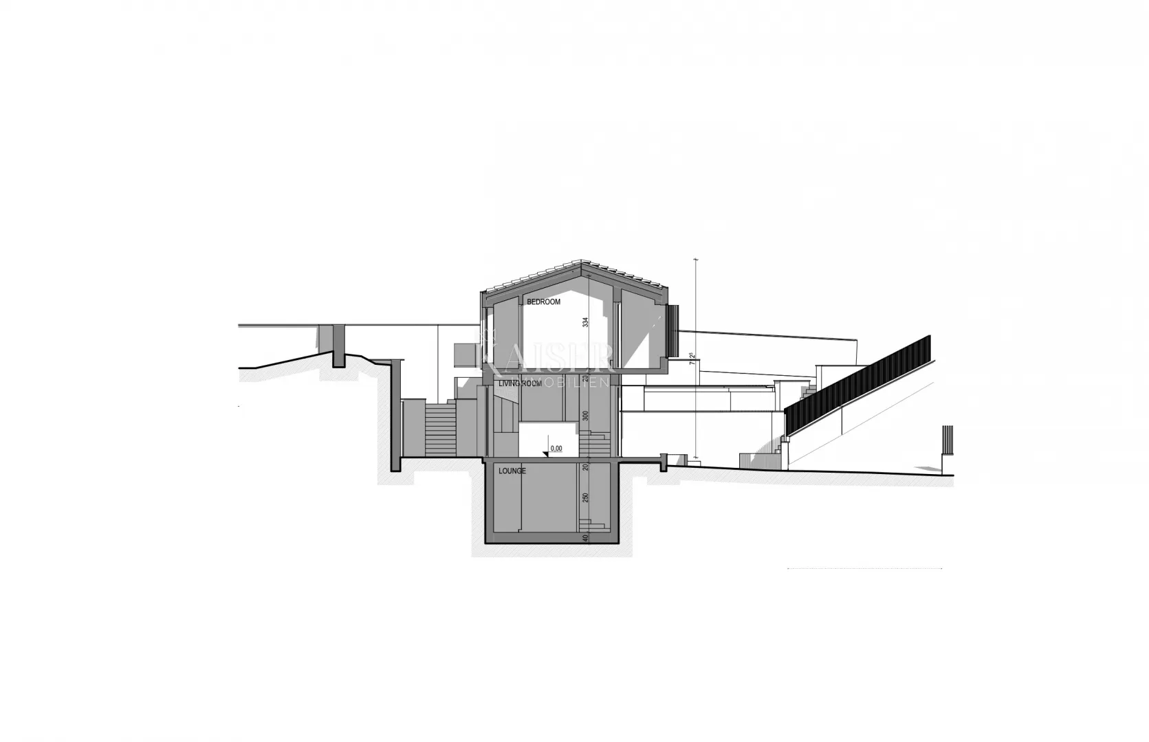 rabac - građevinsko zemljište s idejnim projektom, 435 m2 - slika 7