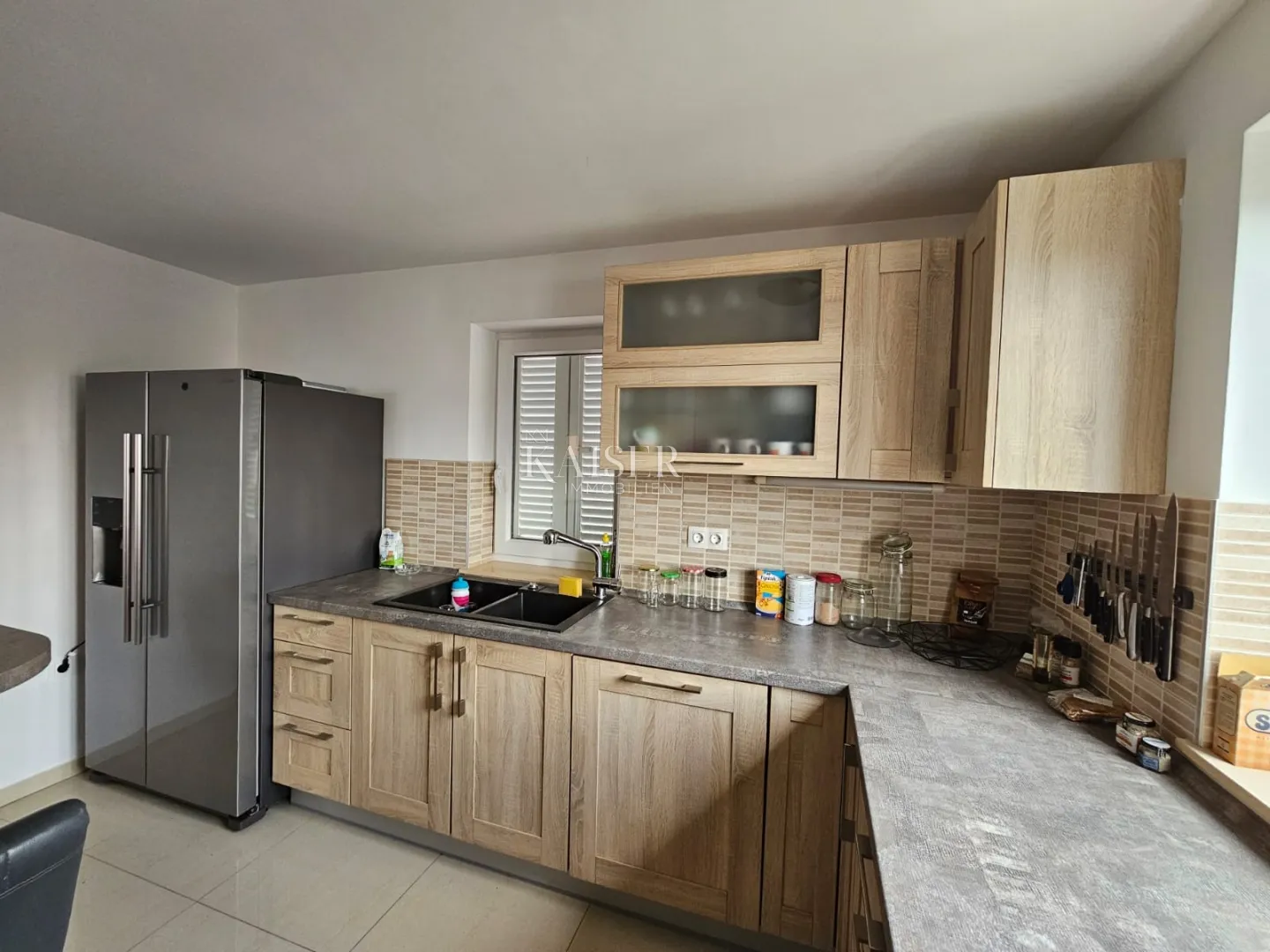 otok krk, malinska - apartman 100m2, pogled more - slika 10