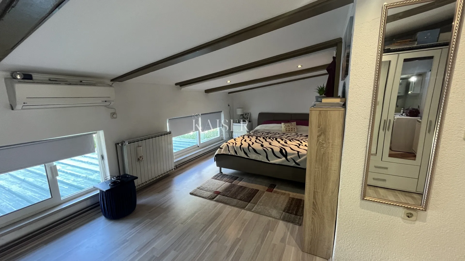 rijeka, trsat - stan u mirnoj ulici sa terasom 42 m2 - slika 10