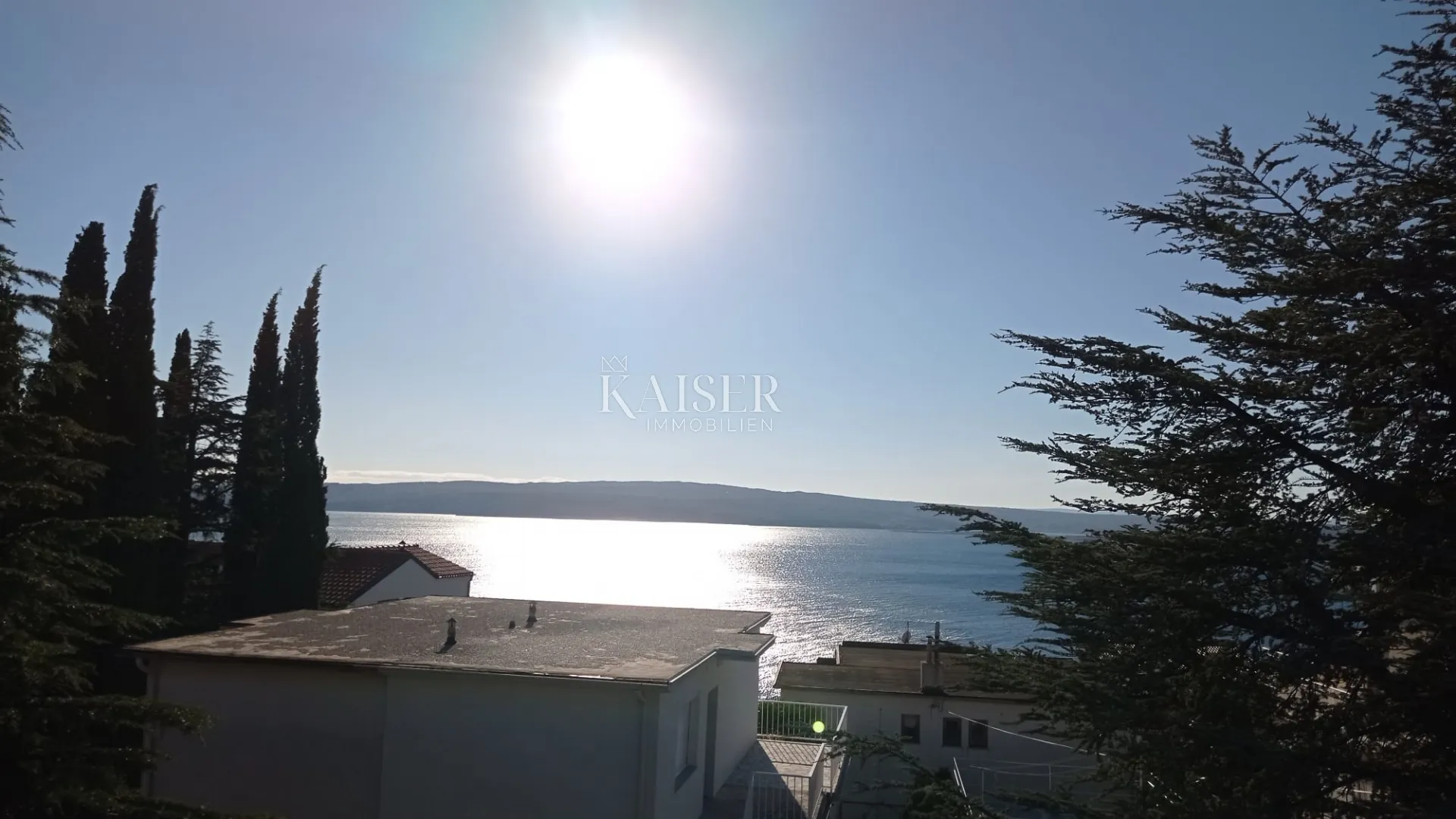 Dramalj, etaža kuće s pogledom na more - Dramalj, Crikvenica
