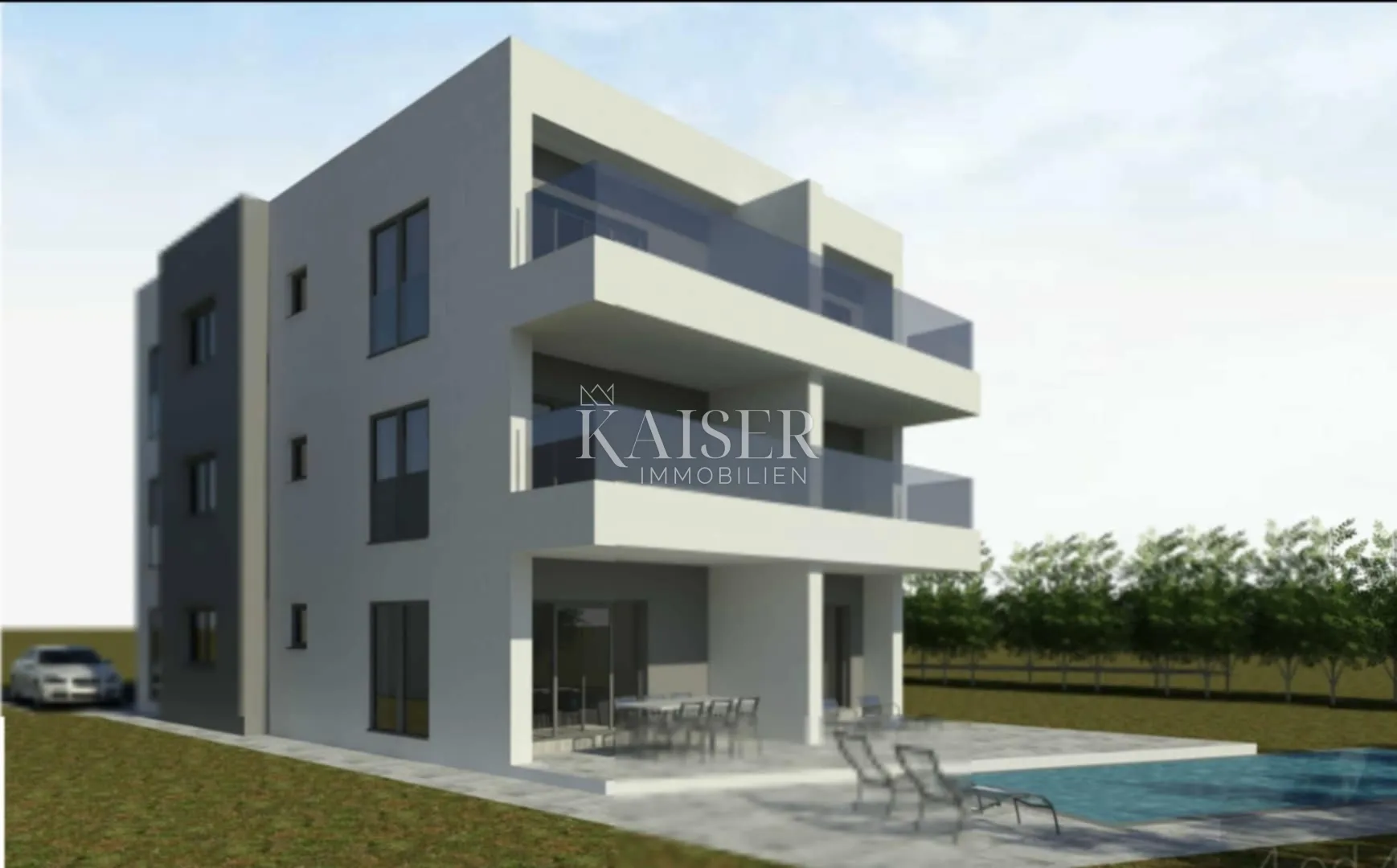 Povljana, Pag - Apartman s krovnom terasom i pogledom na more