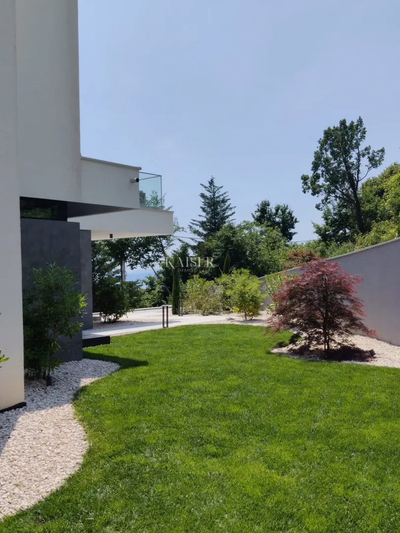 opatija rivijera, jedinstvena vila sa spektakularnim pogledom na more i grad - slika 4