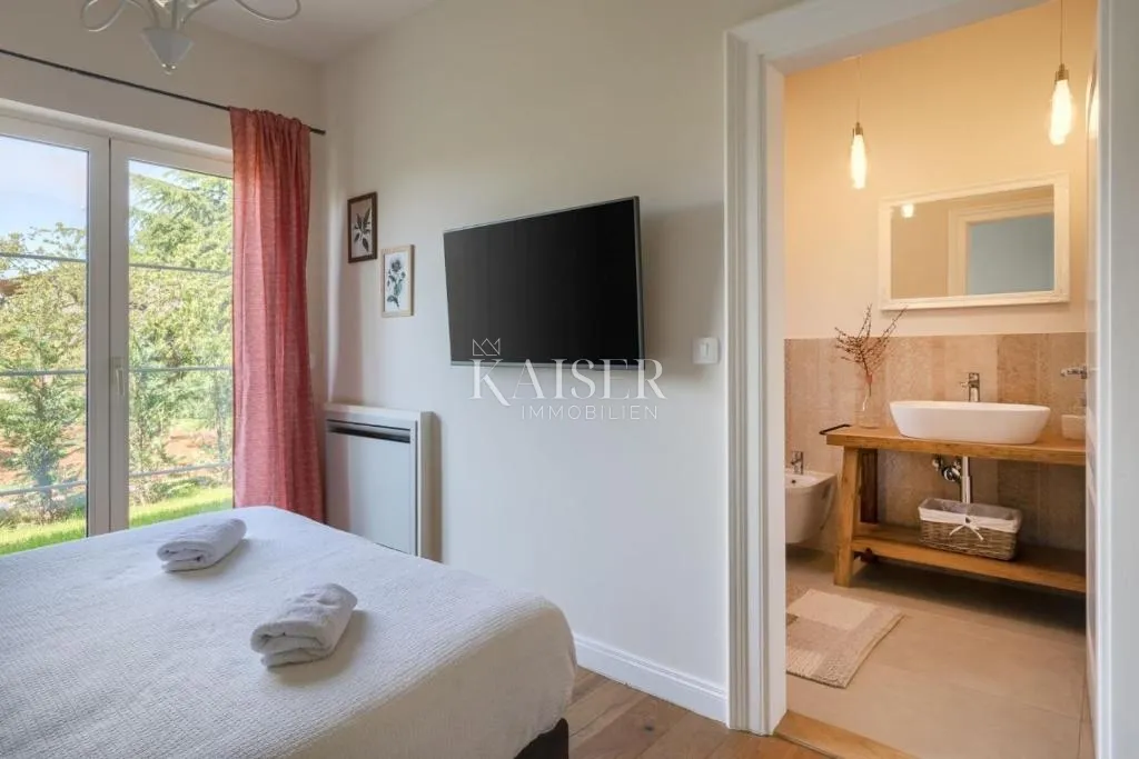 istra - višnjan, predivna kamena mediteranska vila - slika 15