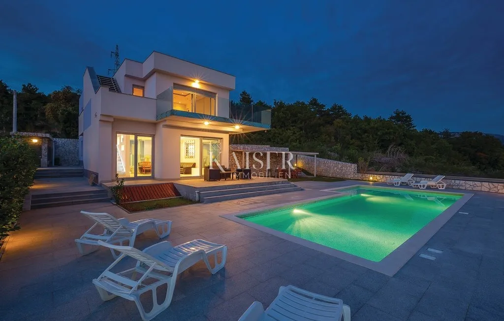 crikvenica - vila sa pet soba i panoramskim pogledom na more - slika 36