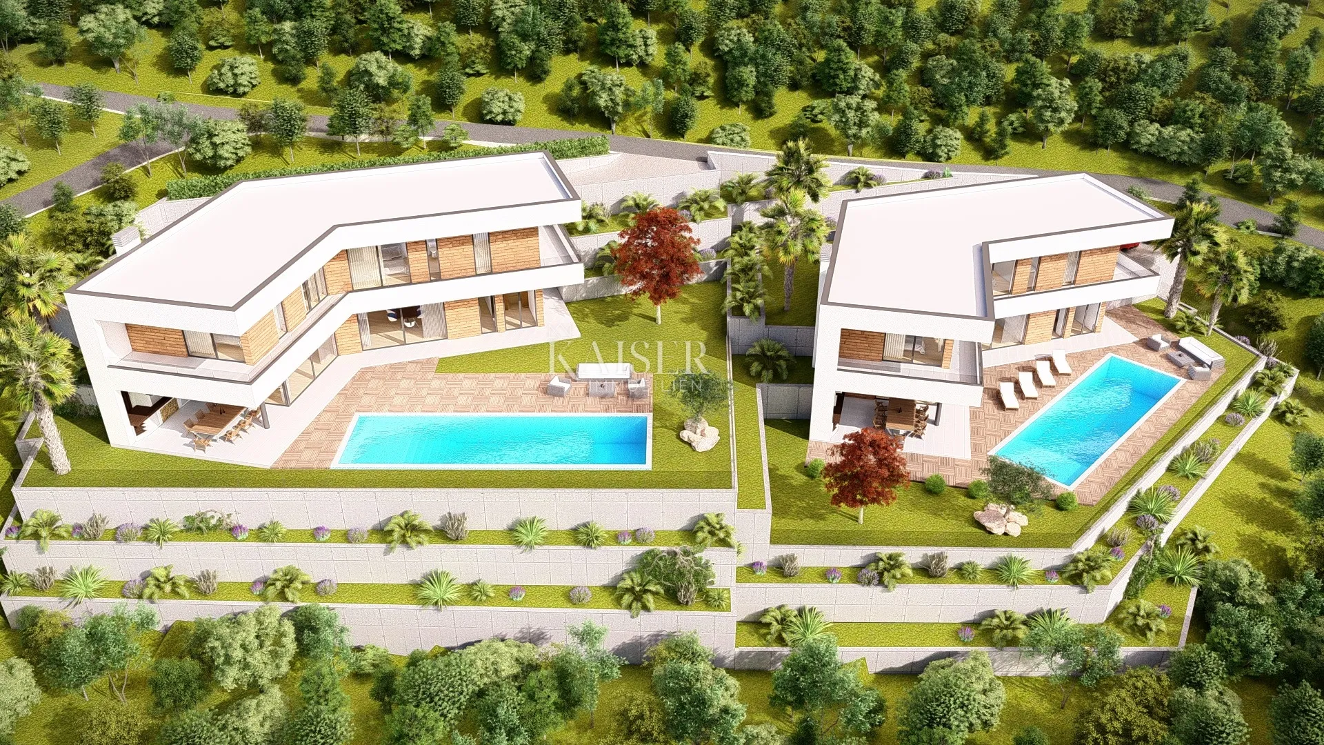mošćenička draga - zemljište s projektom, 1 215 m2 - slika 5