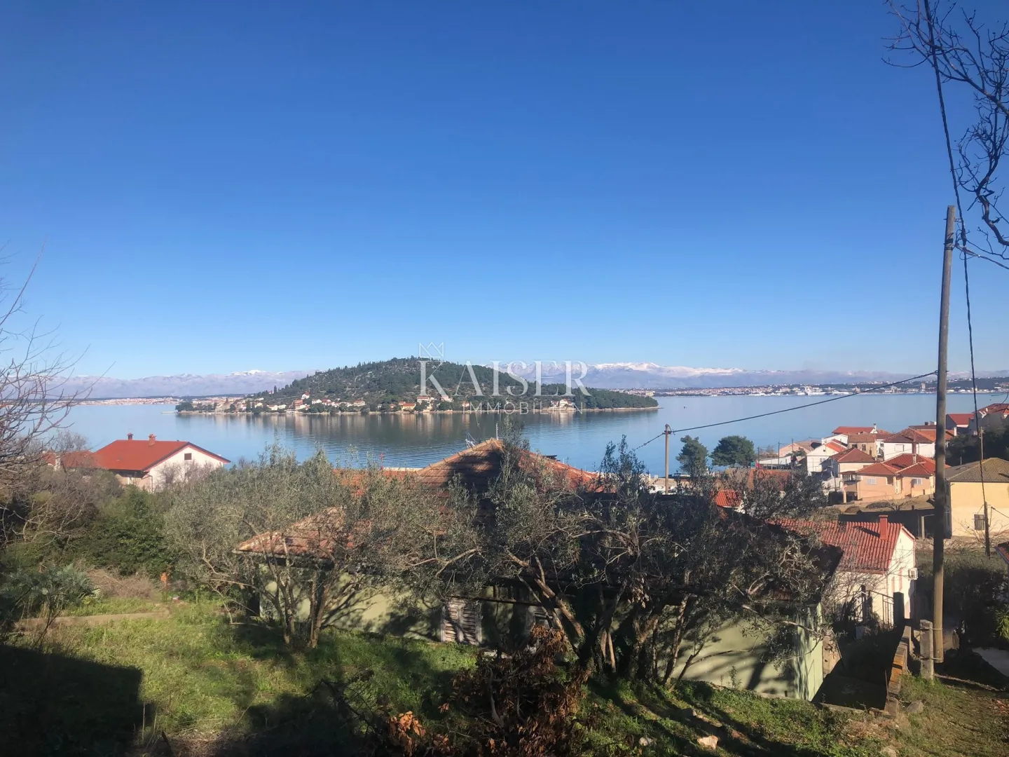 kali, otok ugljan građevinsko zemljište sa pogledom na more - slika 3