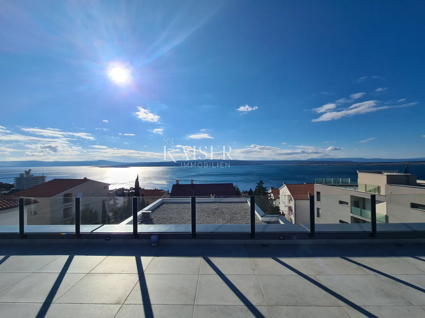 Crikvenica, Dramalj - Luksuzni penthouse sa garažom i panoramskim pogledom na more - Dramalj, Crikvenica
