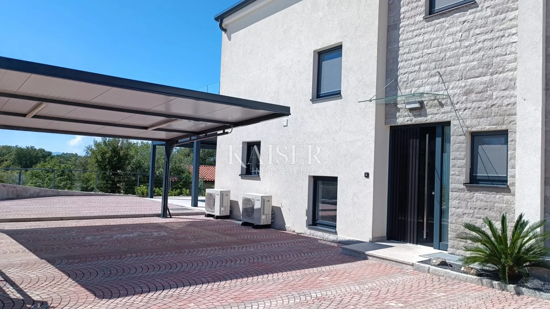 otok krk, malinska- luksuzna vila 208m2 s bazenom i pogledom na more - slika 42