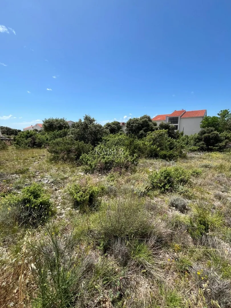 otok pag, mandre - građevinsko zemljište s pogledom na more - slika 7