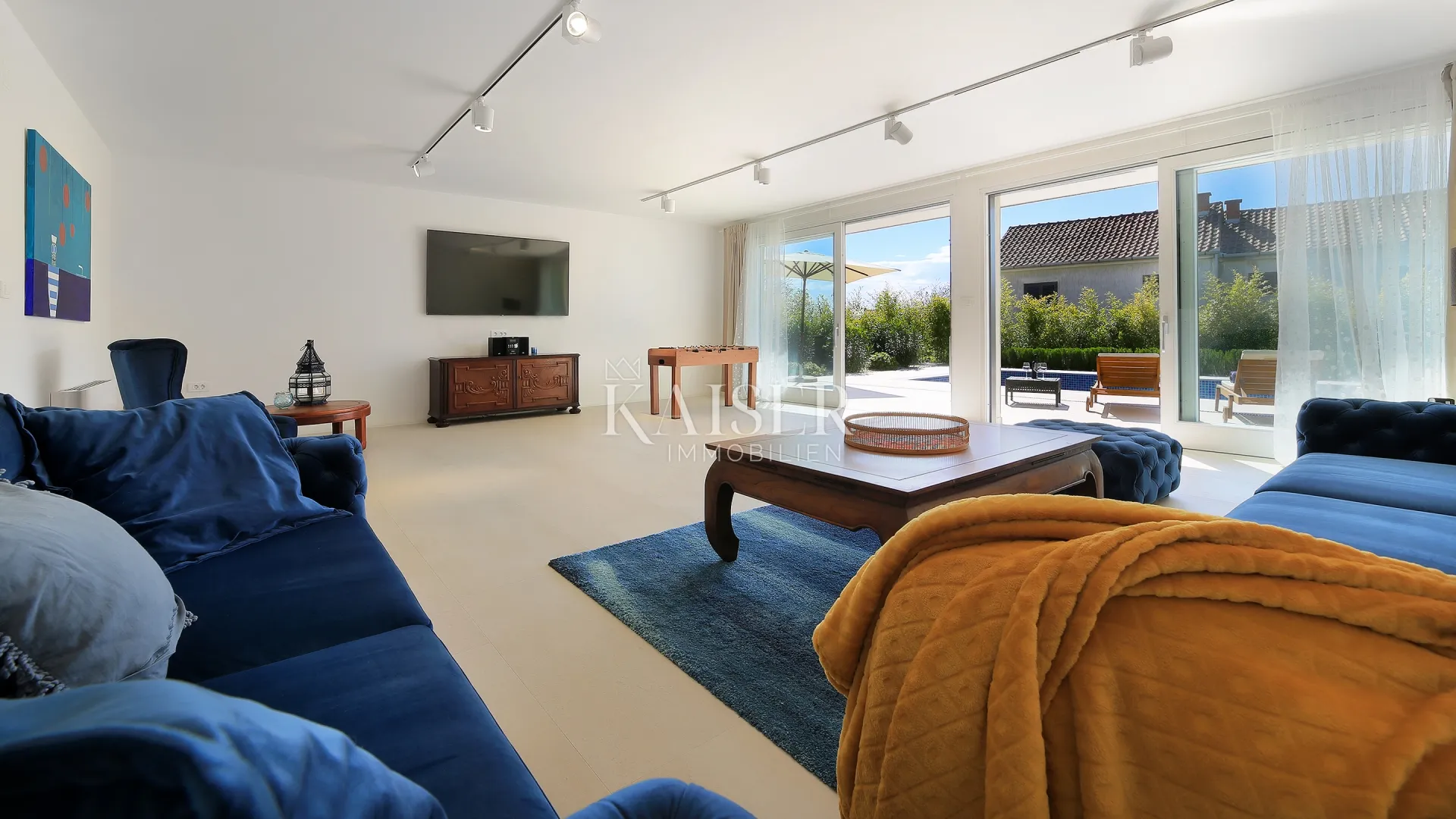 otok krk, malinska- moderna vila 200m2 s bazenom i pogledom na more - slika 10