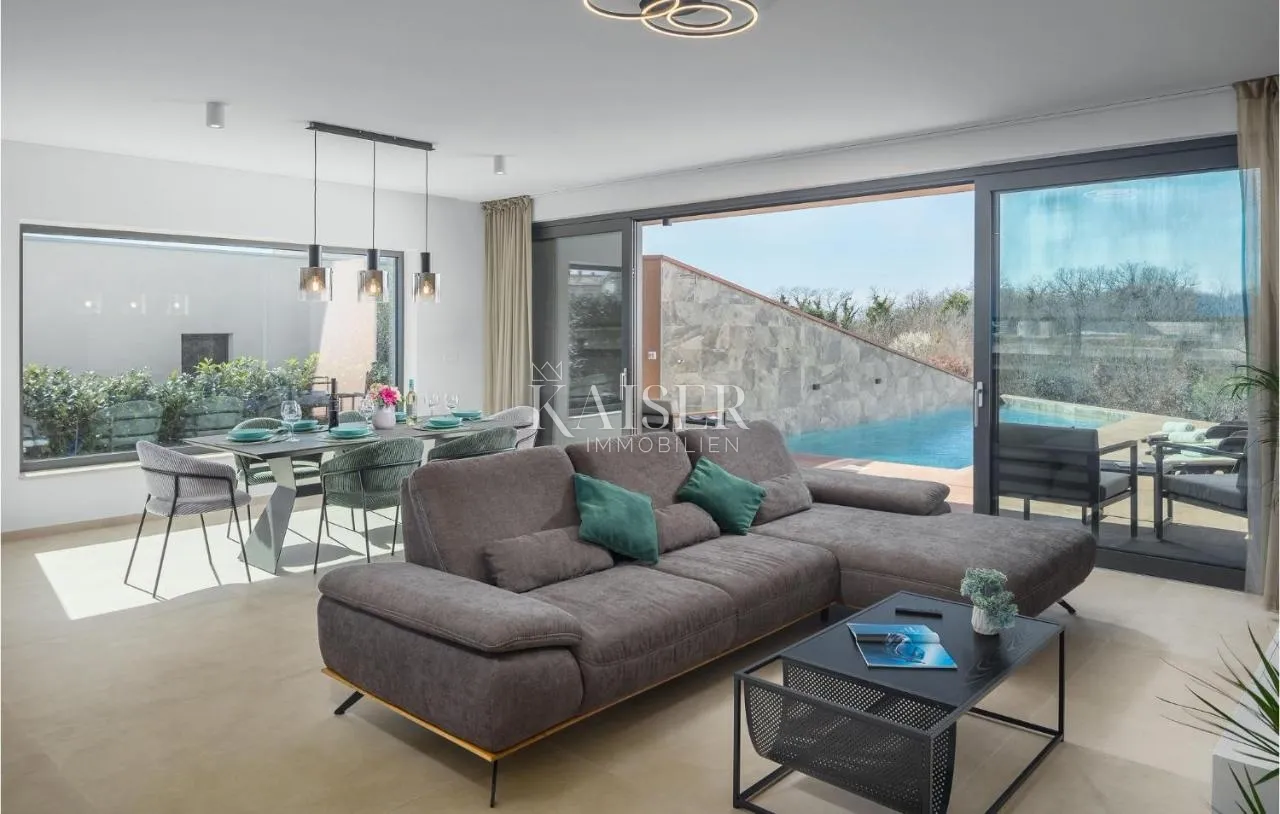 istra, novigrad - moderna vila 155m2 s bazenom - slika 18