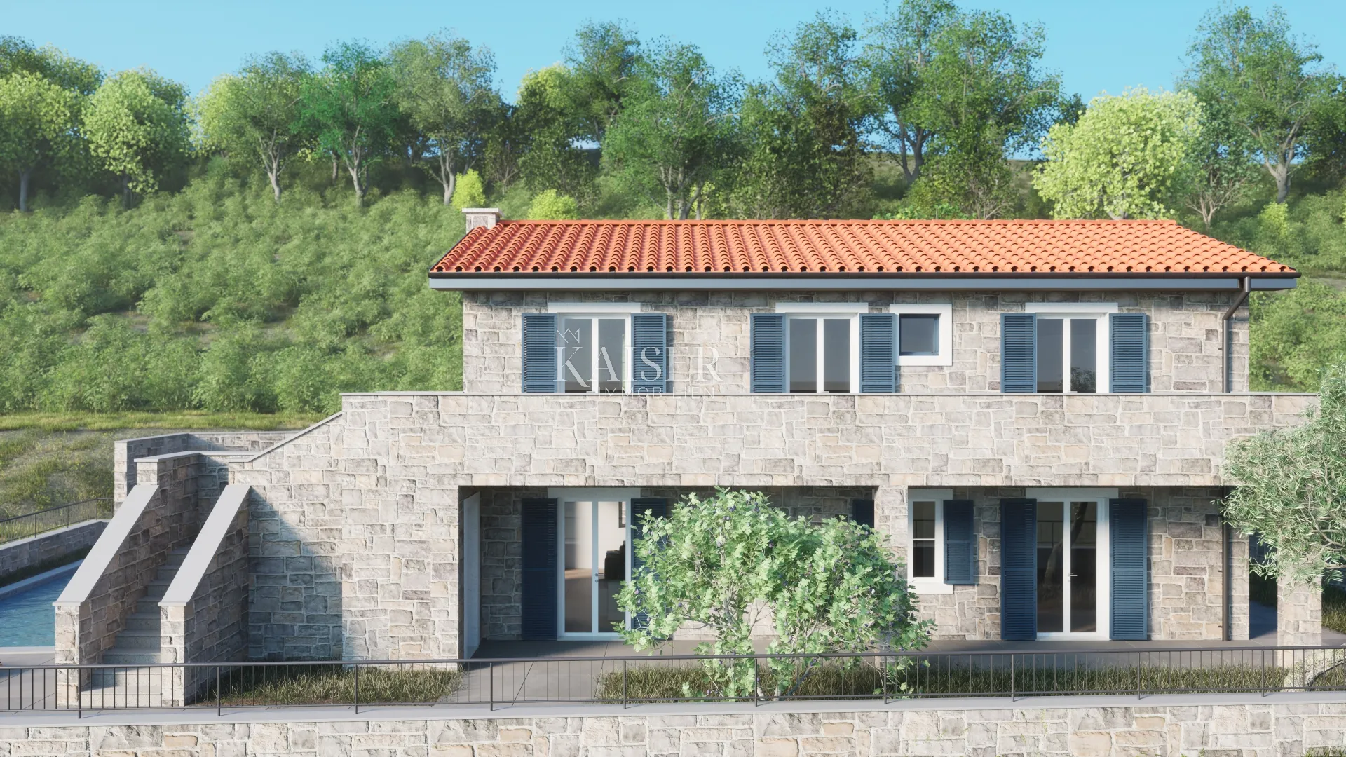 istra, momjan, vila s bazenom u izgradnji - slika 6