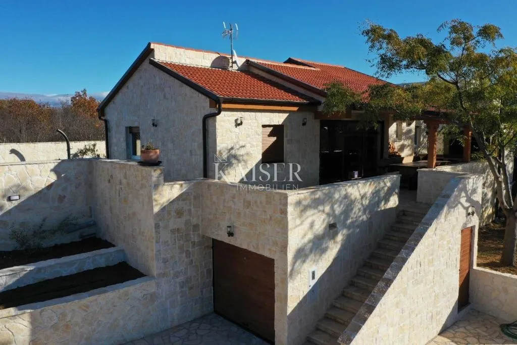 zadar, pridraga - kamena vila s grijanim bazenom i panoramskim pogledom - slika 4